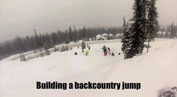 Building a kicker - snow